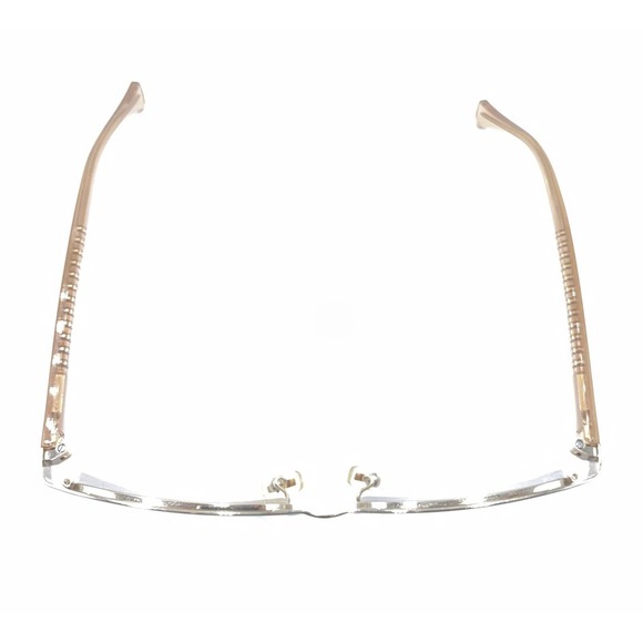 Coach HC 5067 9234 Satin Brown Gold Crystal Eyeglasses Frames 53-17 135 Women - Picture 3 of 12